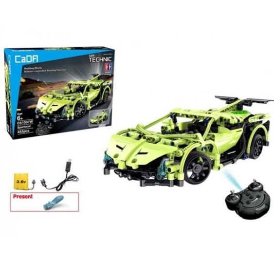 SESTAVLJANKA/DIRKALNI AVTO NA DALJINSKO VODENJE (453 DELOV)-51007W