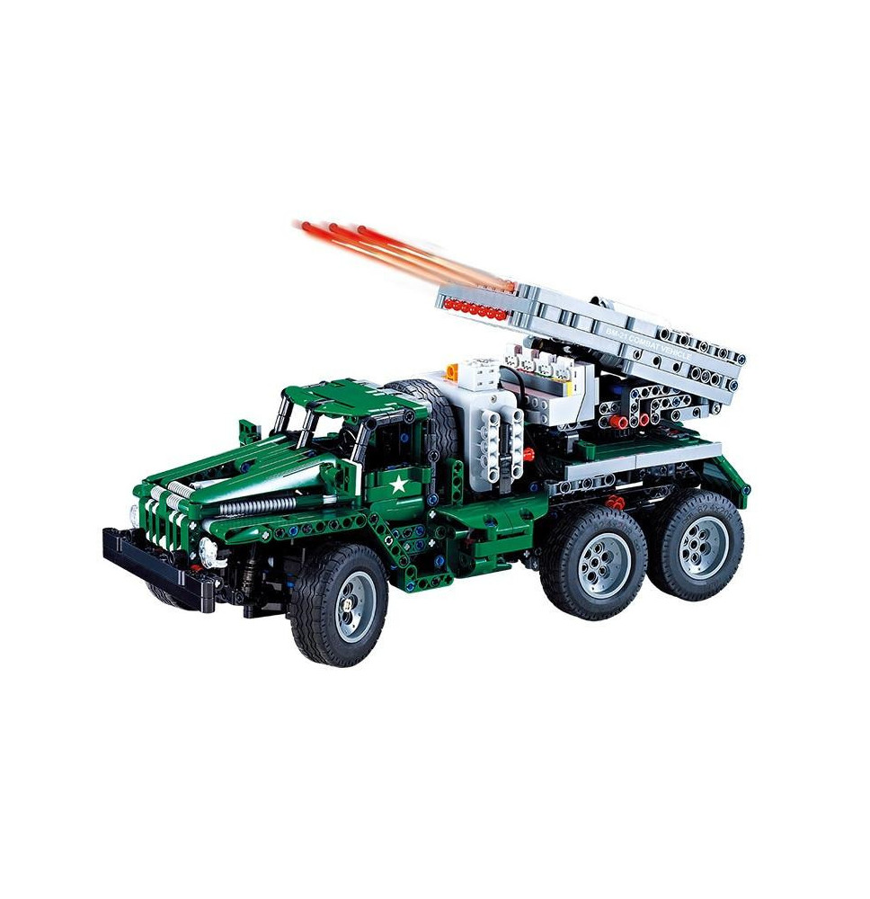 MONTAŽNI KIT RC BORBENO VOZILO 2 U 1 (1369 KOMADA)CADA-C61002