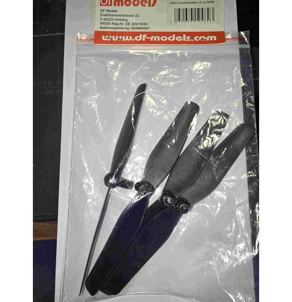 Lopatice rotora (4) za 9480-SkyWatcher EasyFly/DF-9482