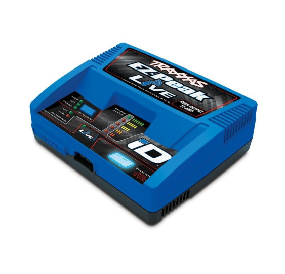 EZ-PEAK HITRI POLNILEC LIVE, 100W, DO 12A, NIMH/LIPO DO 4S TRAXXAS Z ID-PREPOZNAVA BATERIJE (EU-RAZLIČICA)