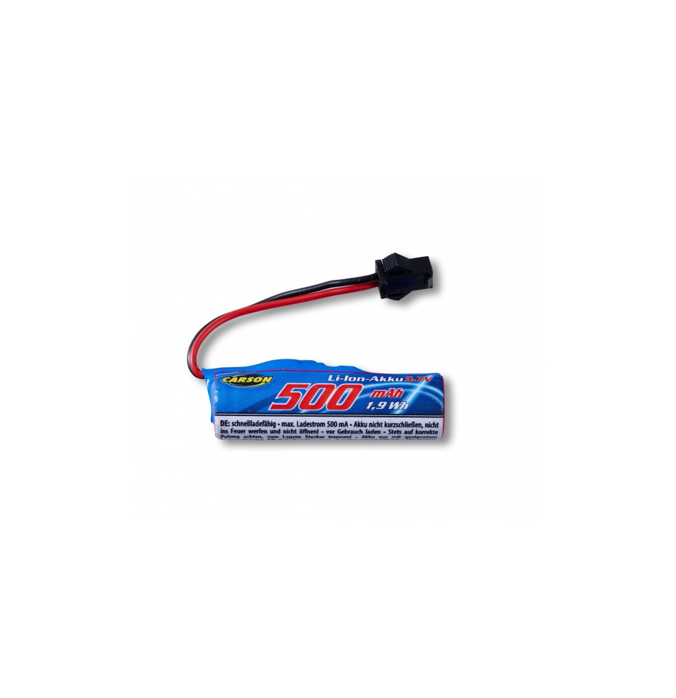3,7 V/500 mAh Li-Ion baterija. Devil Bike JST/CAR-8281