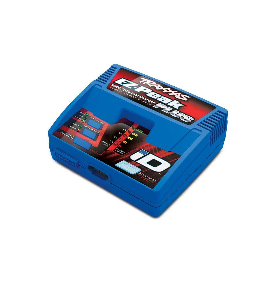 EZ-PEAK PLUS brzi punjač, 4A, NIMH/LIPO 2-3S TRAXXAS S detekcijom ID-a baterije (EU-VERZIJA)