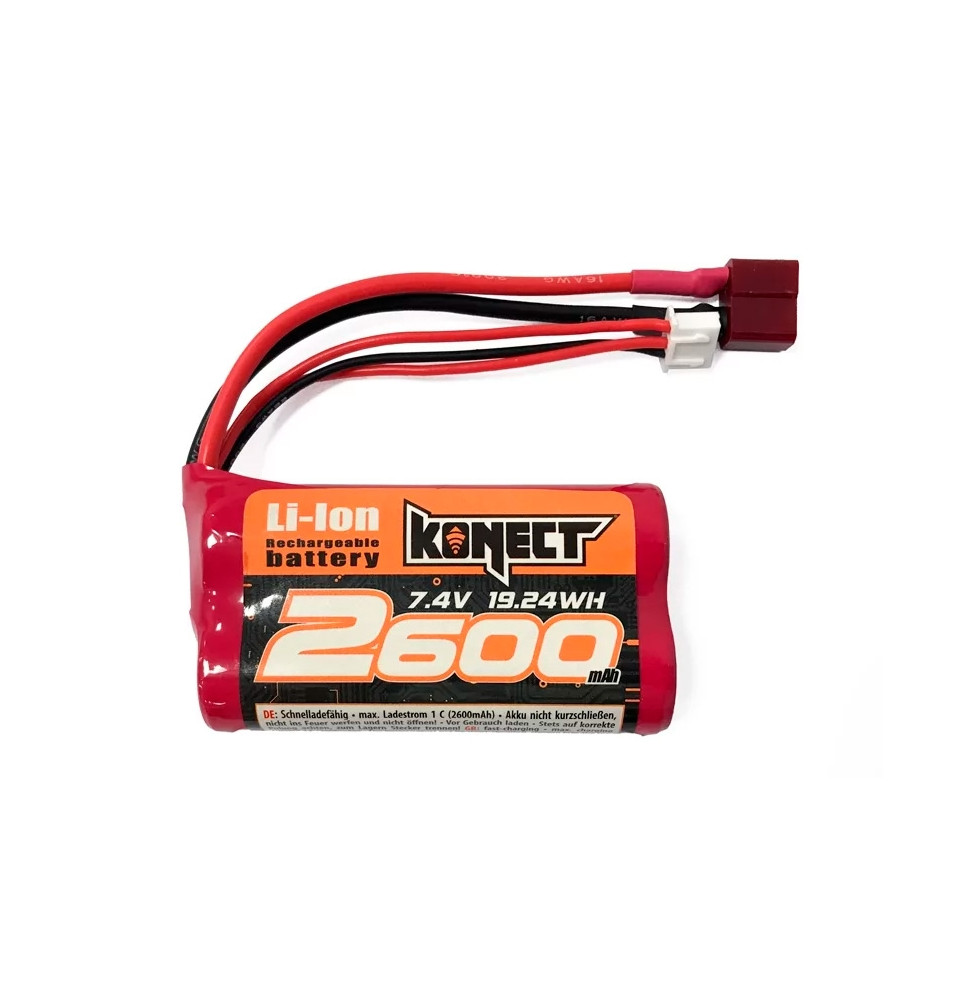 Li-on baterija 7.4V, 2600mA 15C-KAV-7426