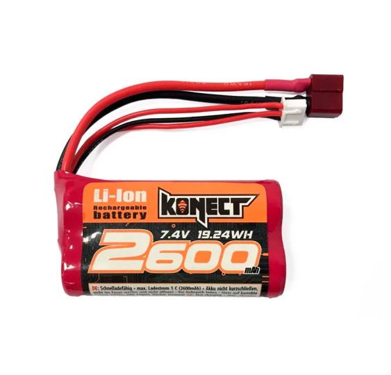 Li-on baterija 7.4V, 2600mA 15C-KAV-7426