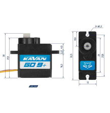 Digitalni 9g pico servo-GO-09/KAV-009