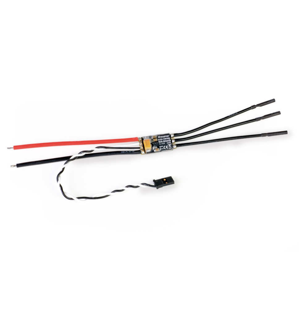 Reg. ULTRA KONTROLA. 30A 2-4S BLHELI S/KAV-GRS3080/Graupner