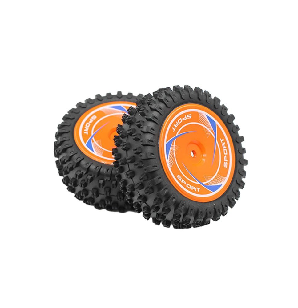 Kotači s felgama prednje(2) za Z-06 XL-Buggy/3128 1:12/DF-8026