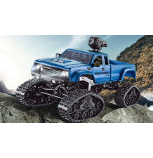 Pickup FPV s kolesi in gosenicami 4WD 1:16 modra/AMW-22392