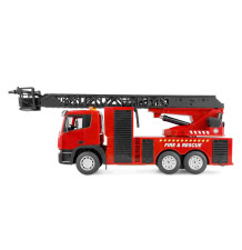 Gasilsko vozilo z vrtljivo lestvijo-pršilcem vode.. 1:18 RTR/AMW-22675