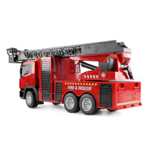 Gasilsko vozilo z vrtljivo lestvijo-pršilcem vode.. 1:18 RTR/AMW-22675
