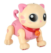 Interaktivni RC robot na daljinsko upravljanje- mucek, ki skače-roza/IKO-4397