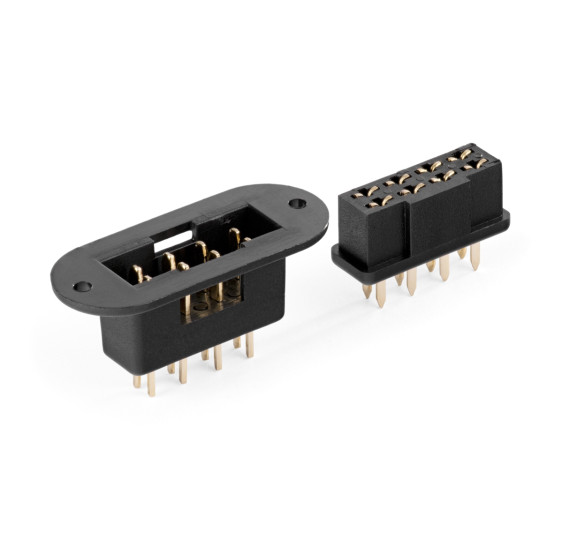 MPX8 GP utikač, crni, 1 par/KAV-71285