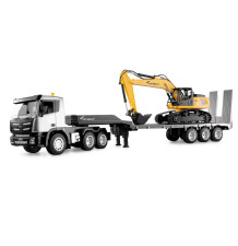 Nizki priklopnik/bager 2 v 1 set G836E/G041E 1:24 RTR/AMW-22673