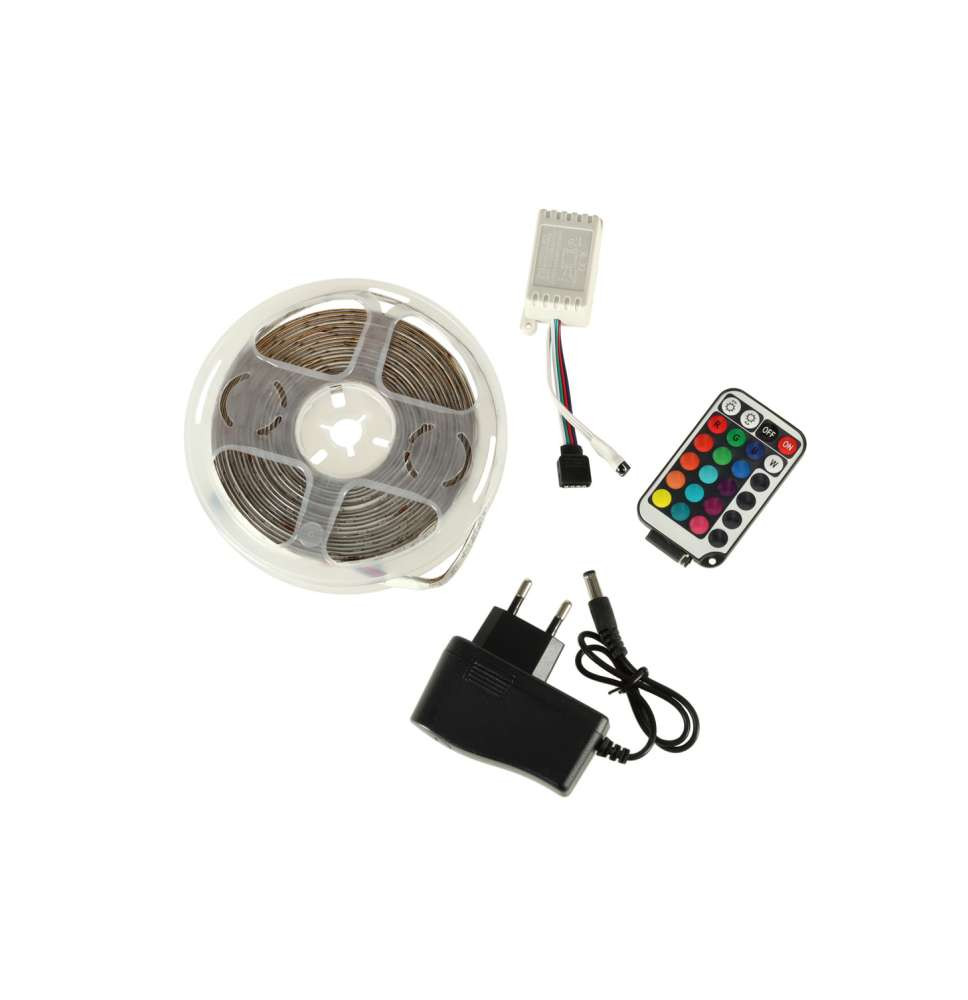 SMD 3528 LED traka 5 m vodootporni višebojni daljinski upravljač/IKO-619