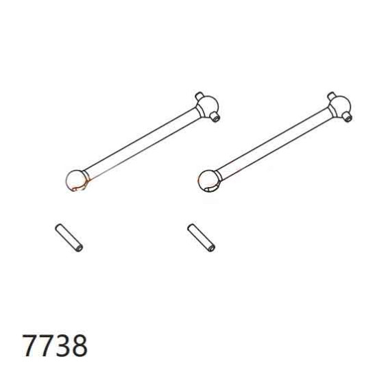 Prednje pogonske osovine (2)/DF-7738