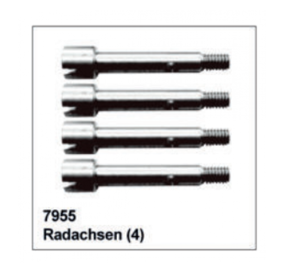 OSI KOLESA 4 KOS ZA DF-4XS CRAWLER 1/24/DF-7955