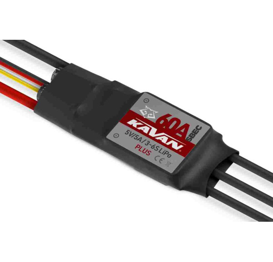KAVAN R-60SB Plus brezkrtačni ESC SBEC 60A/KAV-42023