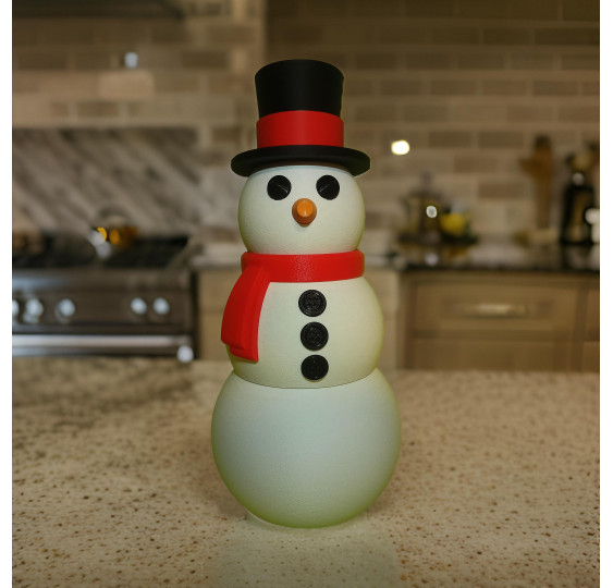 Snjegović sa šeširom 42cm