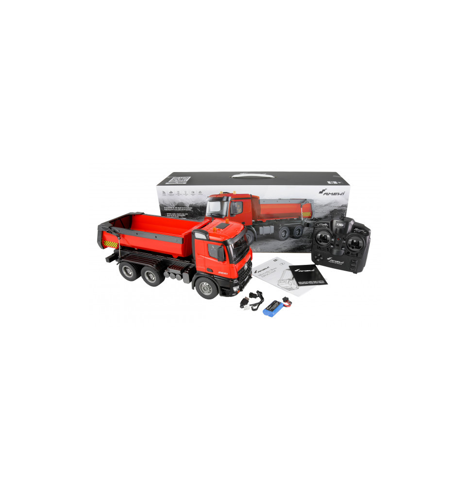 Mercedes-Benz Arocs Licencirani Kiper Kamion RTR Red/AMW-22407