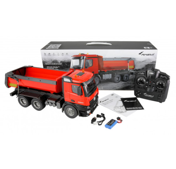 Mercedes-Benz Arocs Licencirani Kiper Kamion RTR Red/AMW-22407