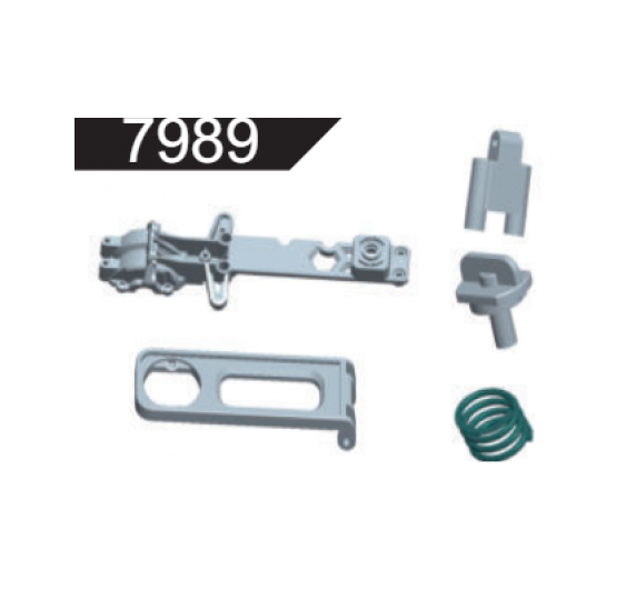Sprednji zgornji del + držalo za baterije/DF-7989