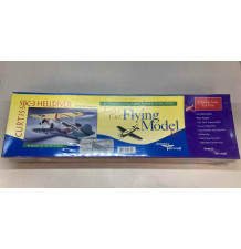 Model aviona Curtiss SBC3 Helldiver od balza drva s rasponom krila od 30"/KAV-0305