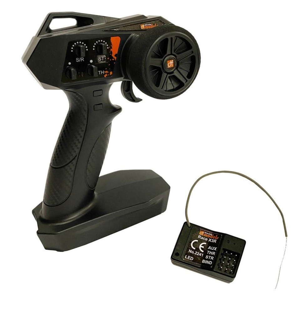 Daljinski upravljalnik Race X3 (3 kanali) s sprejemnikom | št.2240