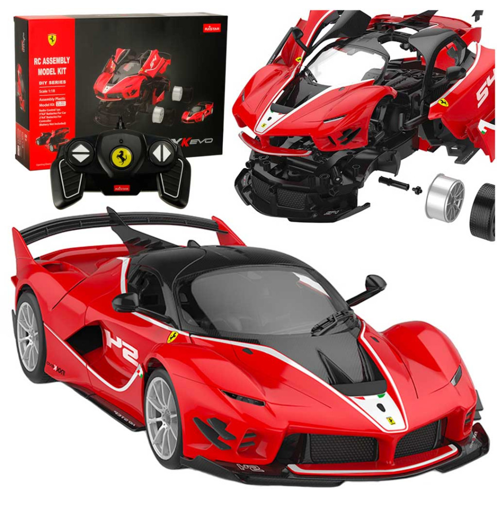 RC automobil Rastar 96900 Ferrari 1:18 komplet za gradnju/IKO-3543