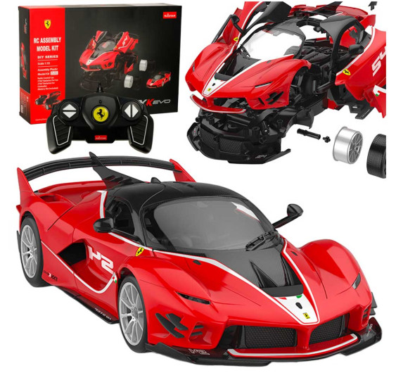 RC automobil Rastar 96900 Ferrari 1:18 komplet za gradnju/IKO-3543