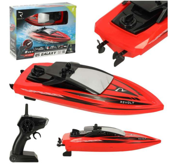 Brod na daljinsko upravljanje Revolt Q5 Galaxy crveni/IKO-3663