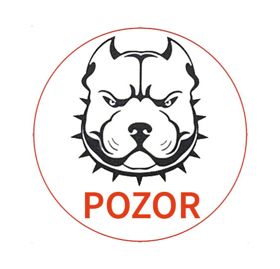 copy of Znak upozorenja Upozorenje žestoki pas