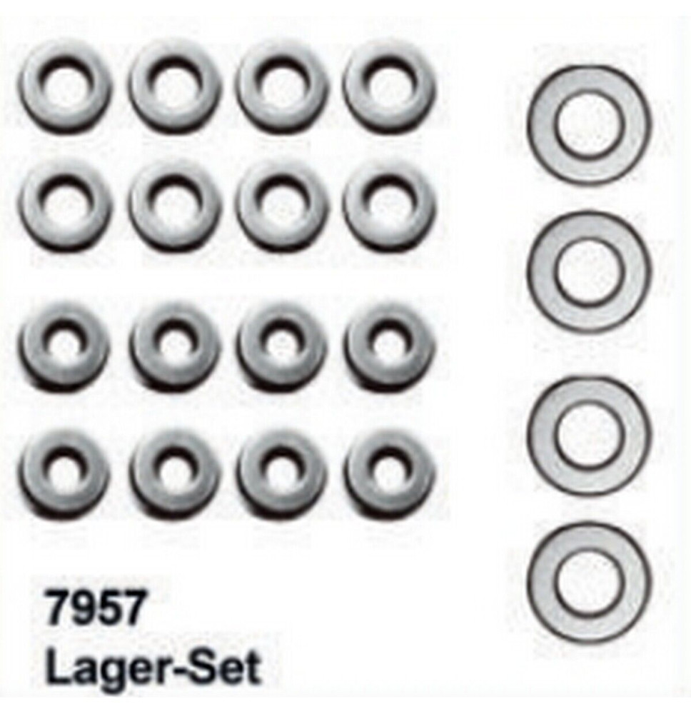 Komplet puš ležajev (20)/DF Models 7957