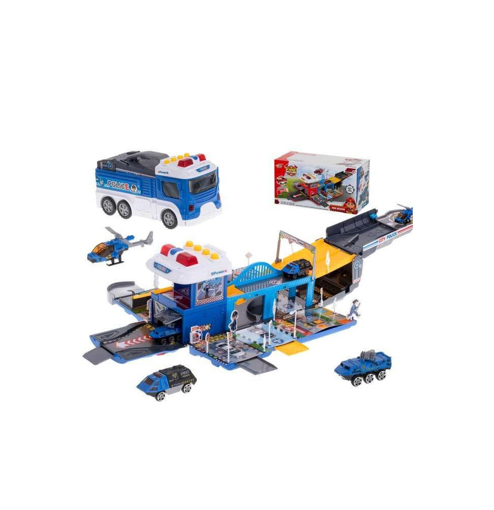 TRANSPORTER POLICIJSKI AUTO SKLOPIVI PARKING + OPREMA-5997