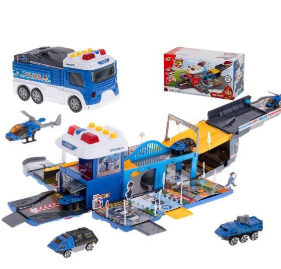 TRANSPORTER POLICIJSKI AUTO SKLOPIVI PARKING + OPREMA-5997