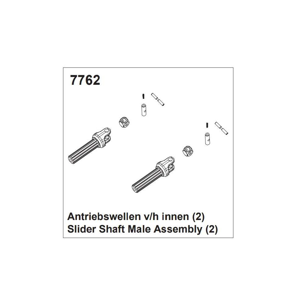 Notranja pogonska gred za XL Z10 Competition  (2)/DF-7762