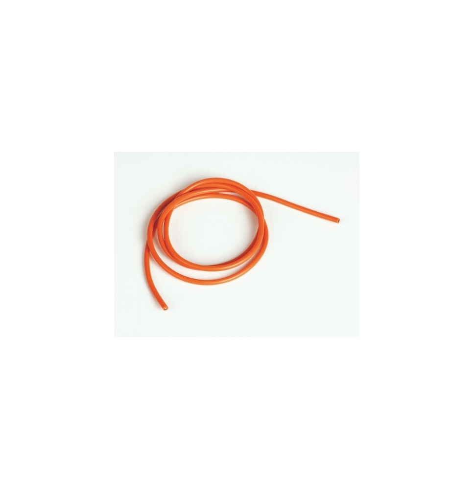 Silikonska žica 3,3 qmm 1m, oranžna, 12 AWG/KAV-8051