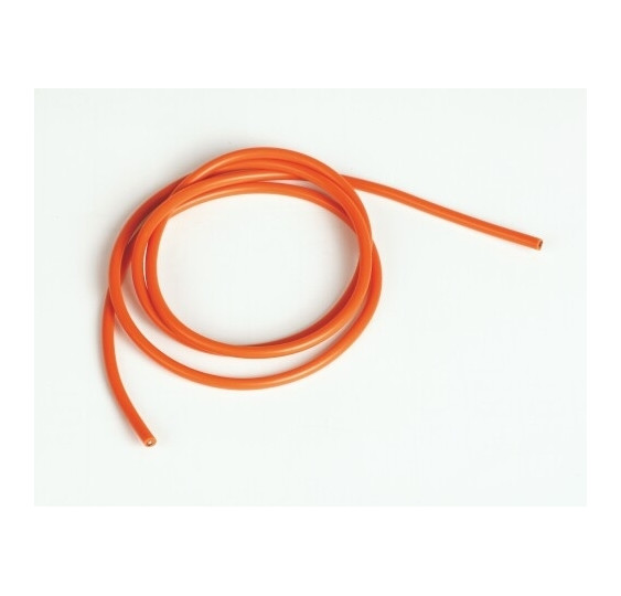 Silikonska žica 3,3 qmm 1m, oranžna, 12 AWG/KAV-8051