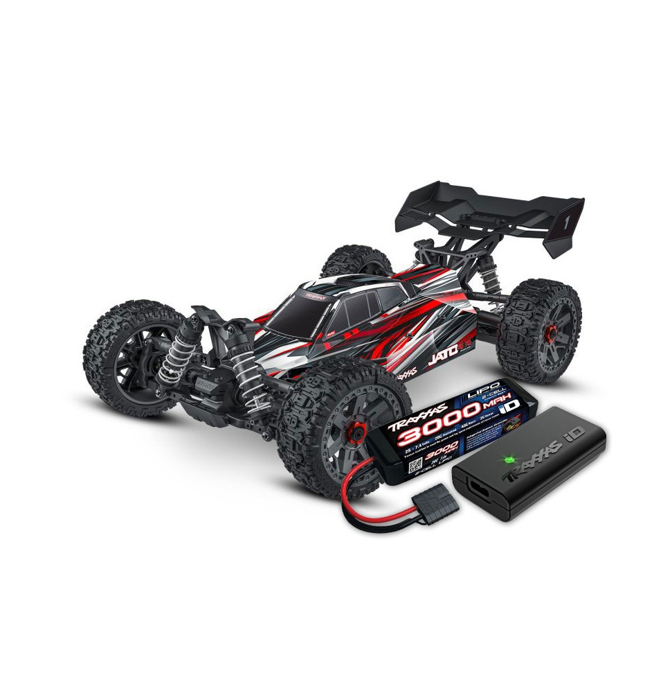 TRAXXAS JATO 4x4 brezkrtačni BL-2S RTR – HD deli z akumulatorjem in polnilcem/TRX-90154