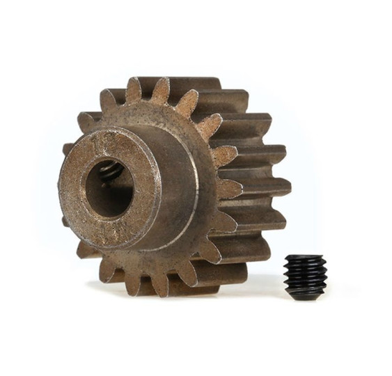 ⚙️ Pogonski zobnik (Motorritzel) 18Z – za 5 mm os, jekleni glavni zobnik (Modul 1)/TRAXXAS-6491X