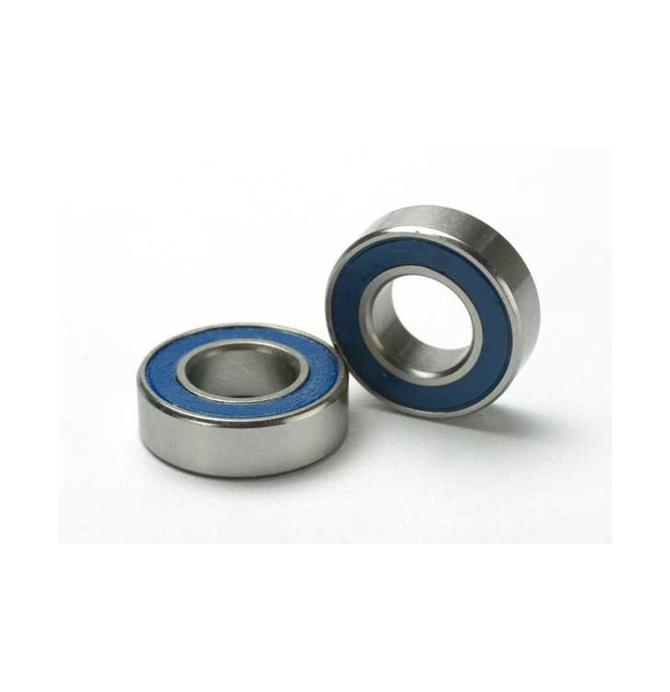 Kuglični ležaj 8×16×5 mm s plavom gumenom brtvom (2 komada)