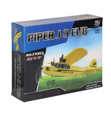 PIPER J-32 CUB/2,4GHz/RTR/RASPER KRILA 34cm-ŽUTA