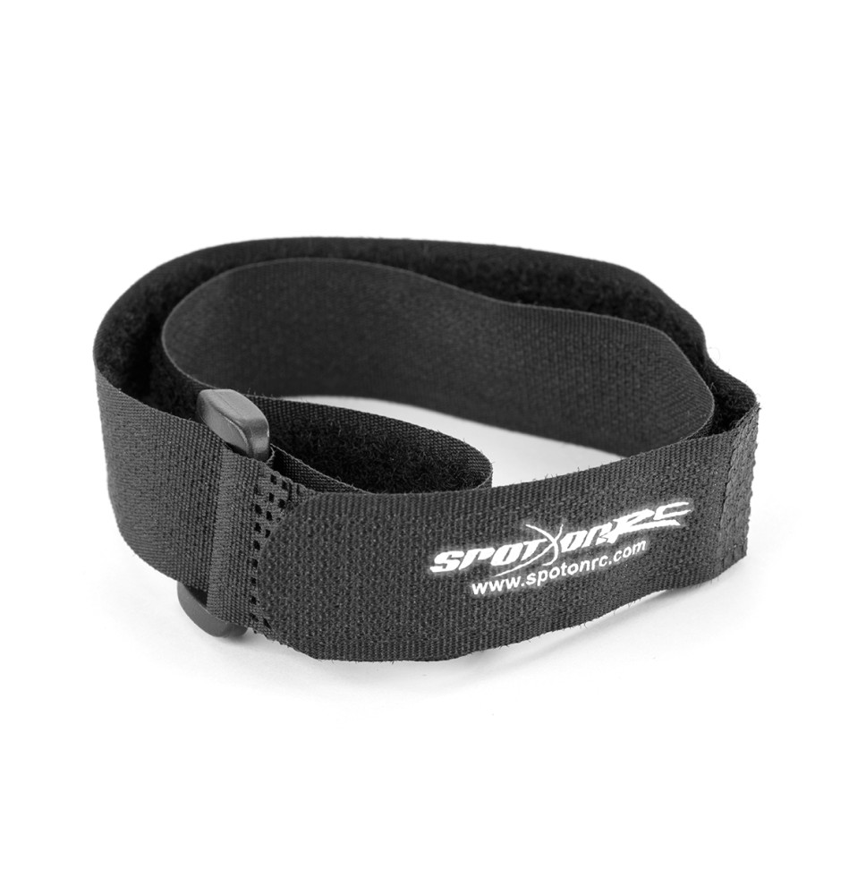 Hook-and-loop trak 51×2 cm črn (2DH1008B)