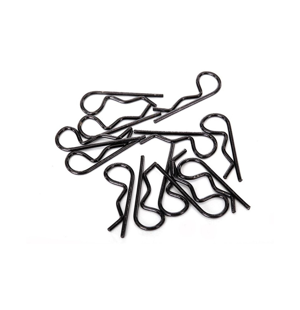 Kopče za karoseriju – standardne crne (12 kom) – TRAXXAS/1834A