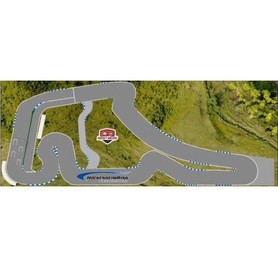 Dirkaška podloga za Pocket Racerje/Hockenheimring-300×115 cm/PRM-HH