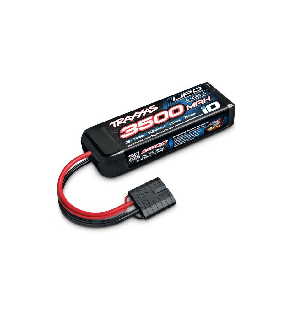 Traxxas LiPo 3500 mAh 7,4 V 2 s 25 C (ID-stekker) (L110×B35×H22 mm)/2825X
