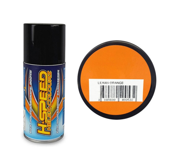 Lexan Spray oranžni 150 ml H-SPEED/HSPS005
