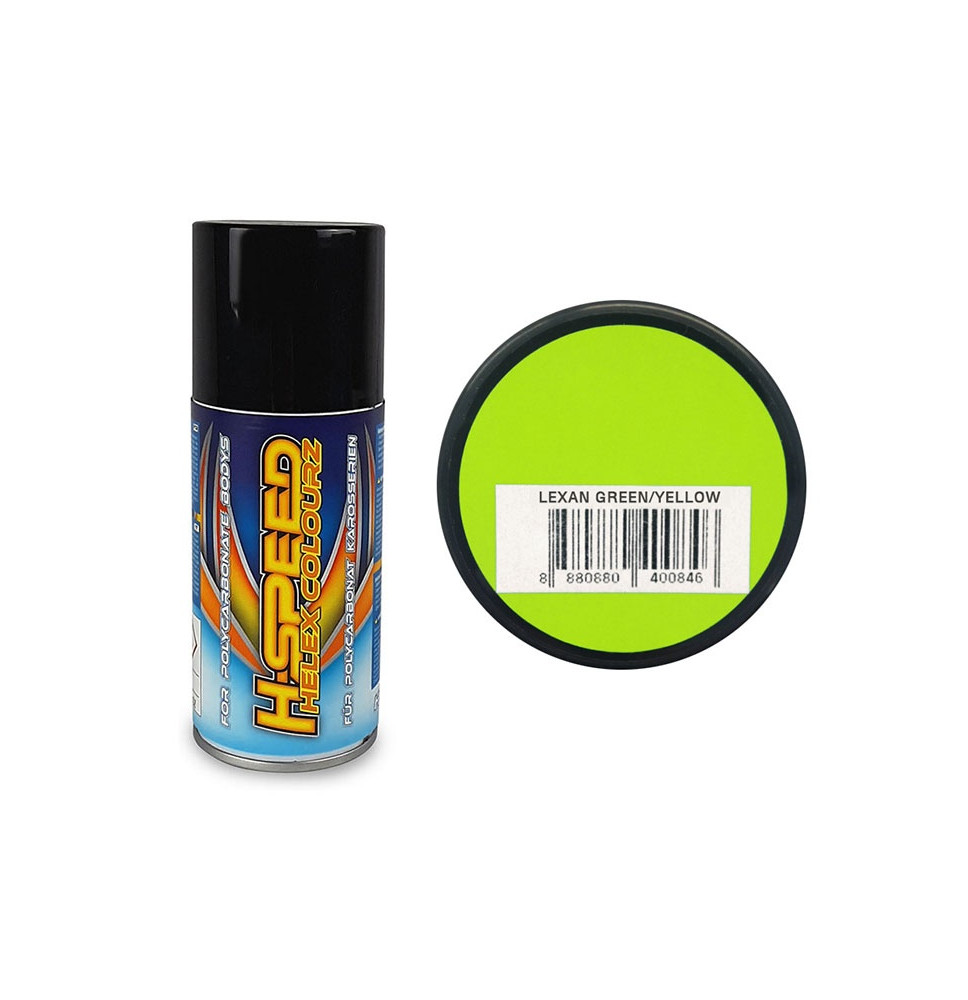 Lexan Sprej zeleno-žuti 150 ml H-SPEED/HSPS021