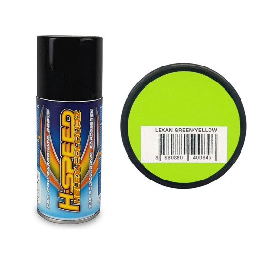 Lexan Sprej zeleno-žuti 150 ml H-SPEED/HSPS021