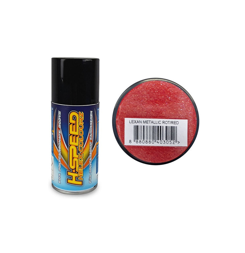 Lexan Sprej metalik crveni 150 ml H-SPEED/HSPS030
