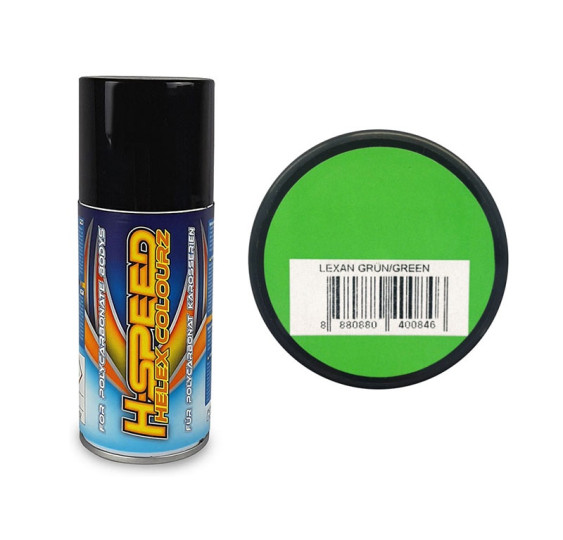Lexan sprej zelen 150 ml H-SPEED/008
